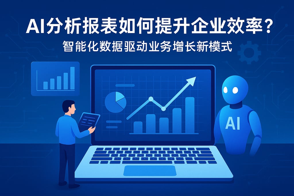 AI分析报表如何提升企业效率？智能化数据驱动业务增长新模式