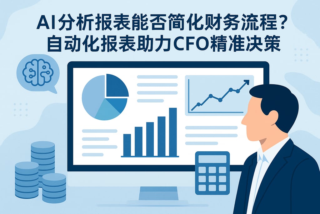 AI分析报表能否简化财务流程？自动化报表助力CFO精准决策