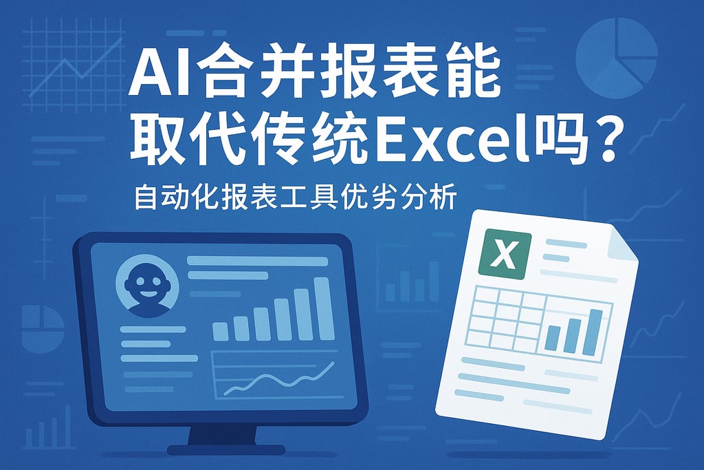 AI合并报表能取代传统Excel吗？自动化报表工具优劣分析
