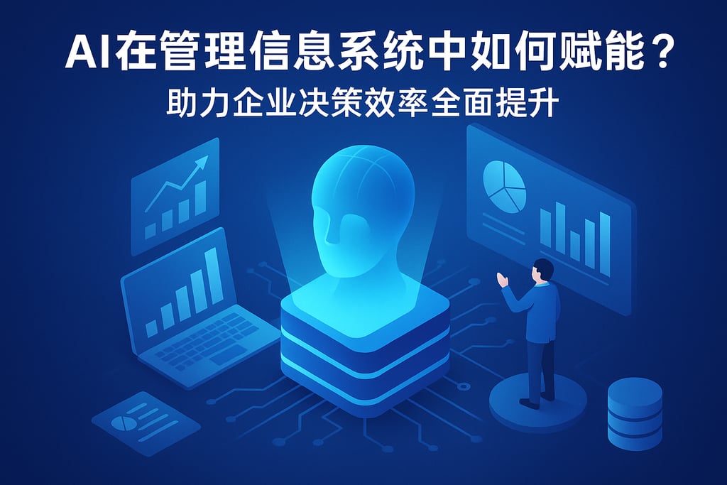 AI在管理信息系统中如何赋能？助力企业决策效率全面提升