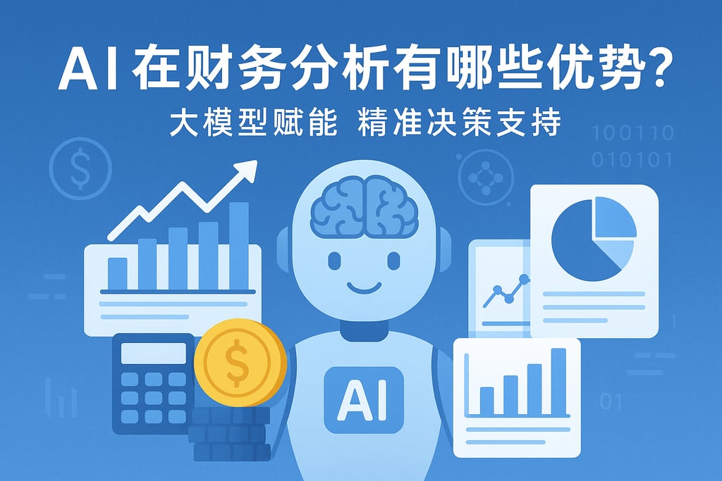 AI在财务分析有哪些优势？大模型赋能精准决策支持