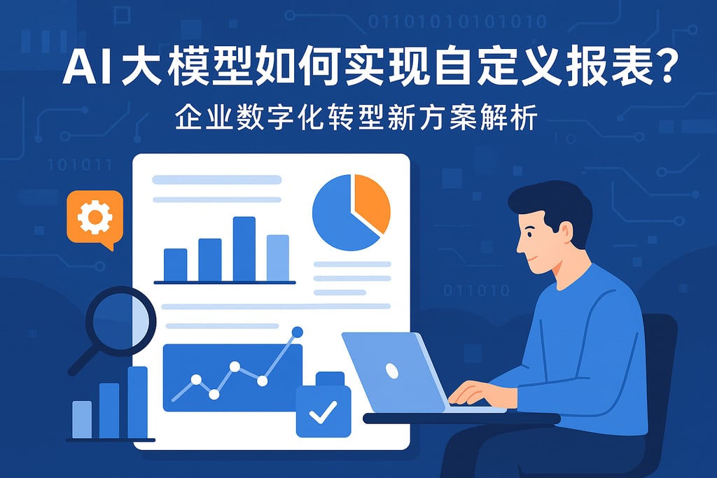 AI大模型如何实现自定义报表？企业数字化转型新方案解析