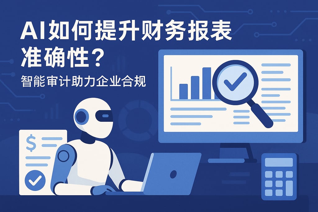 AI如何提升财务报表准确性？智能审计助力企业合规