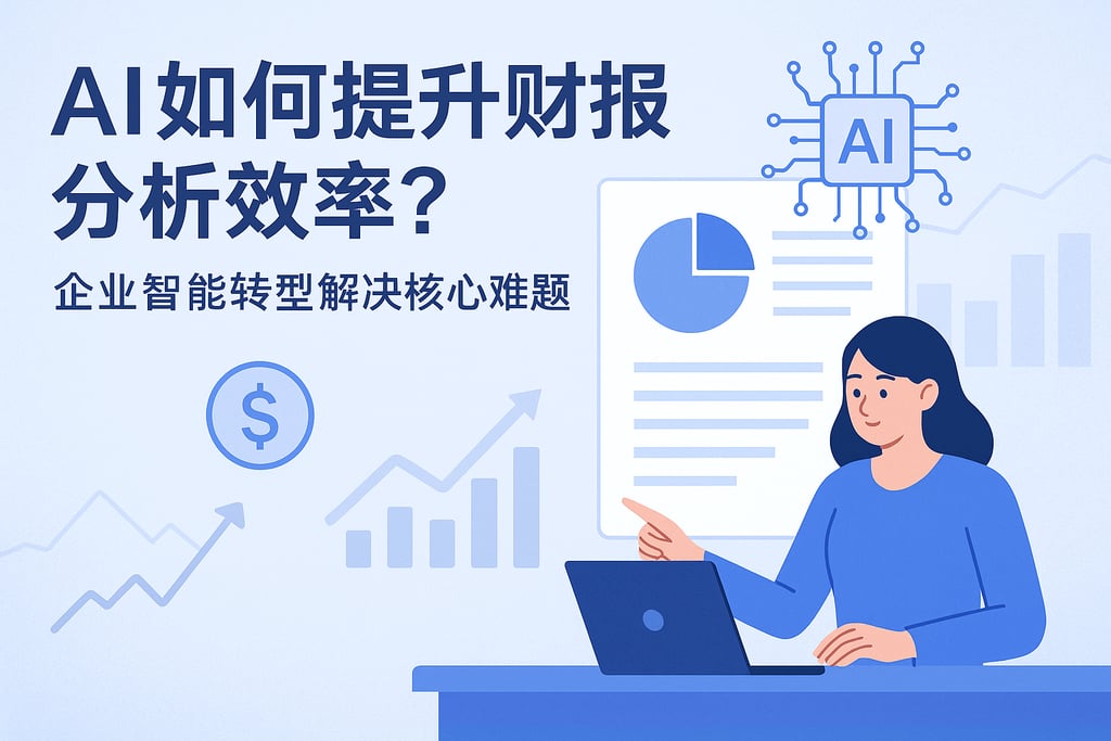 AI如何提升财报分析效率？企业智能转型解决核心难题