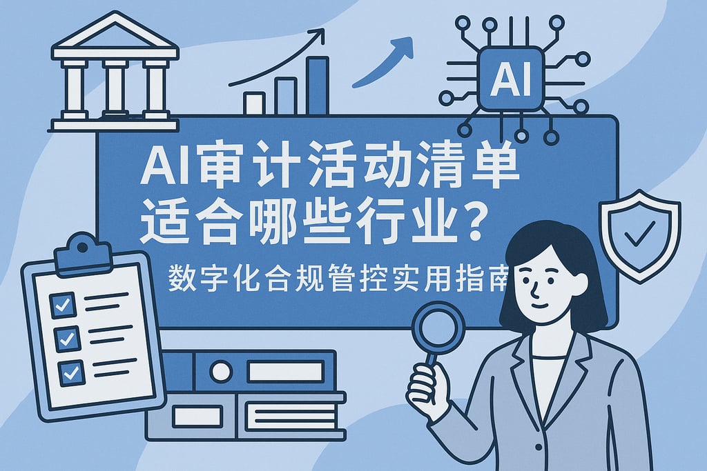 AI审计活动清单适合哪些行业？数字化合规管控实用指南