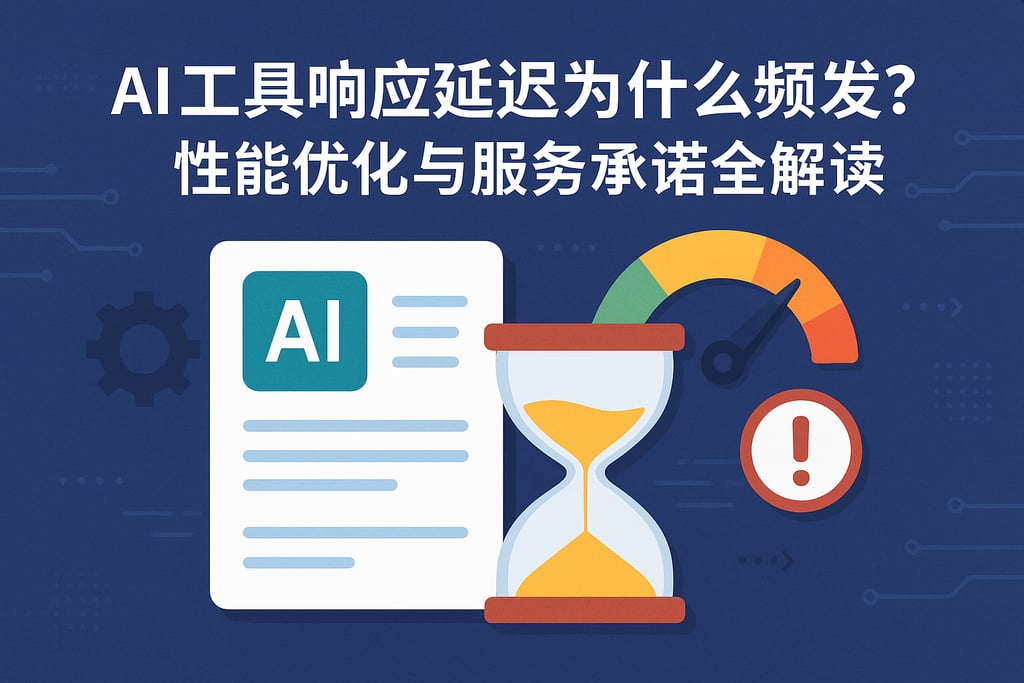 AI工具响应延迟为什么频发？性能优化与服务承诺全解读
