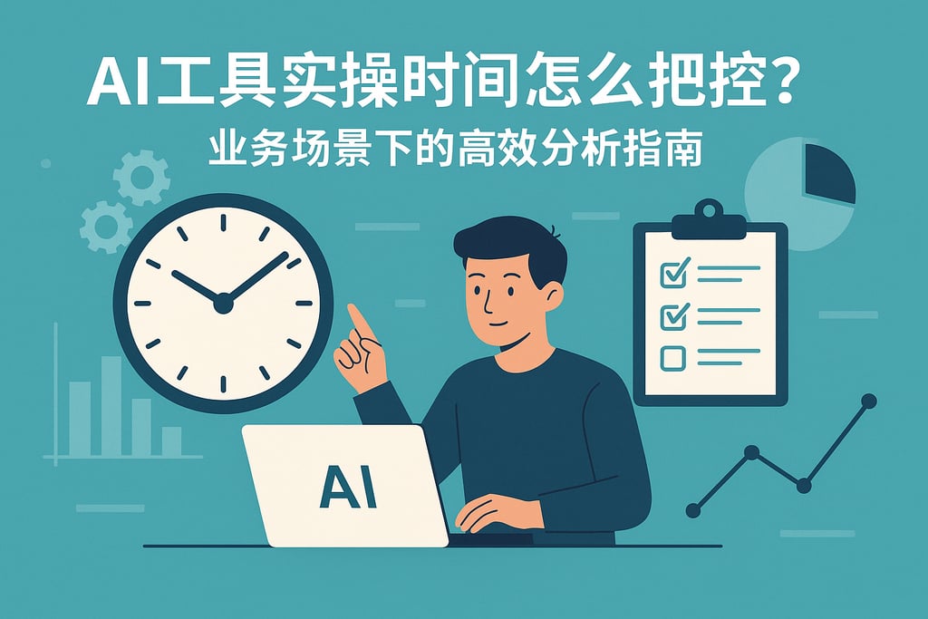 AI工具实操分配时间怎么把控？业务场景下的高效分析指南