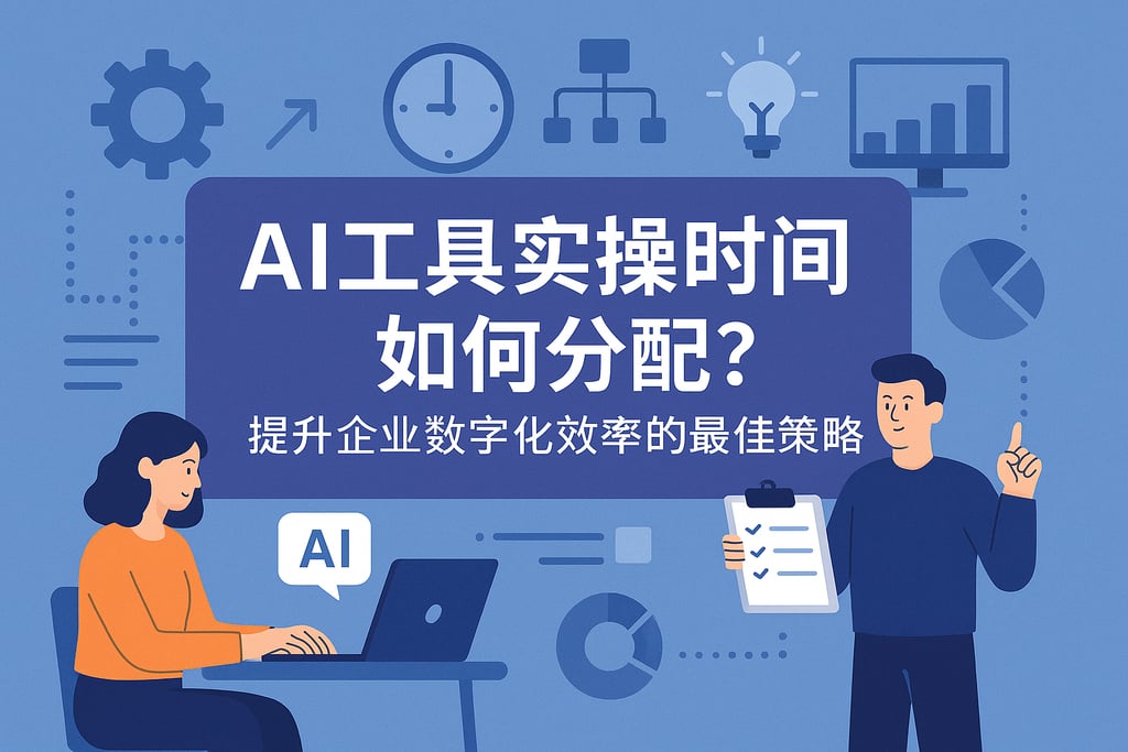 AI工具实操时间如何分配？提升企业数字化效率的最佳策略