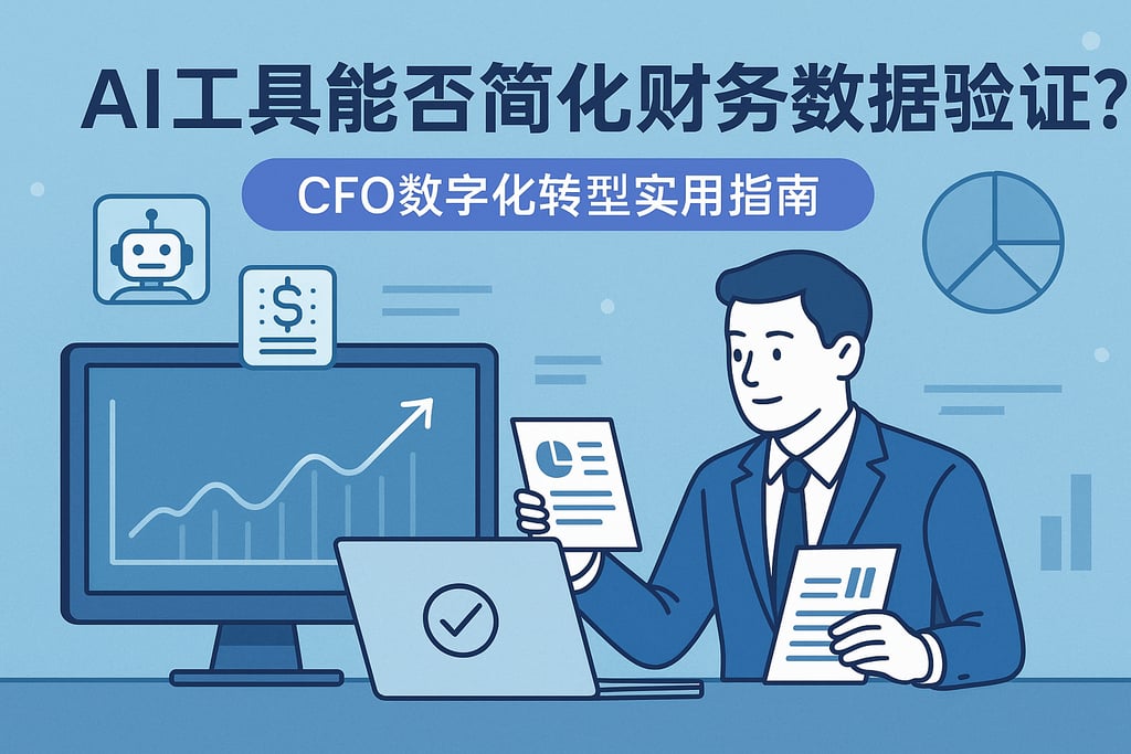 AI工具能否简化财务数据验证？CFO数字化转型实用指南