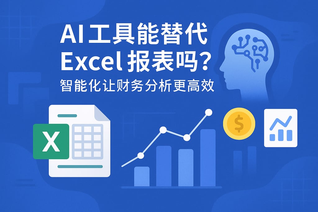 AI工具能替代Excel报表吗？智能化让财务分析更高效