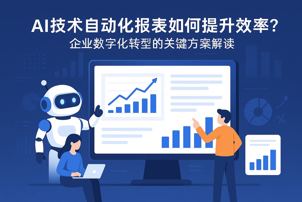 AI技术自动化报表如何提升效率？企业数字化转型的关键方案解读