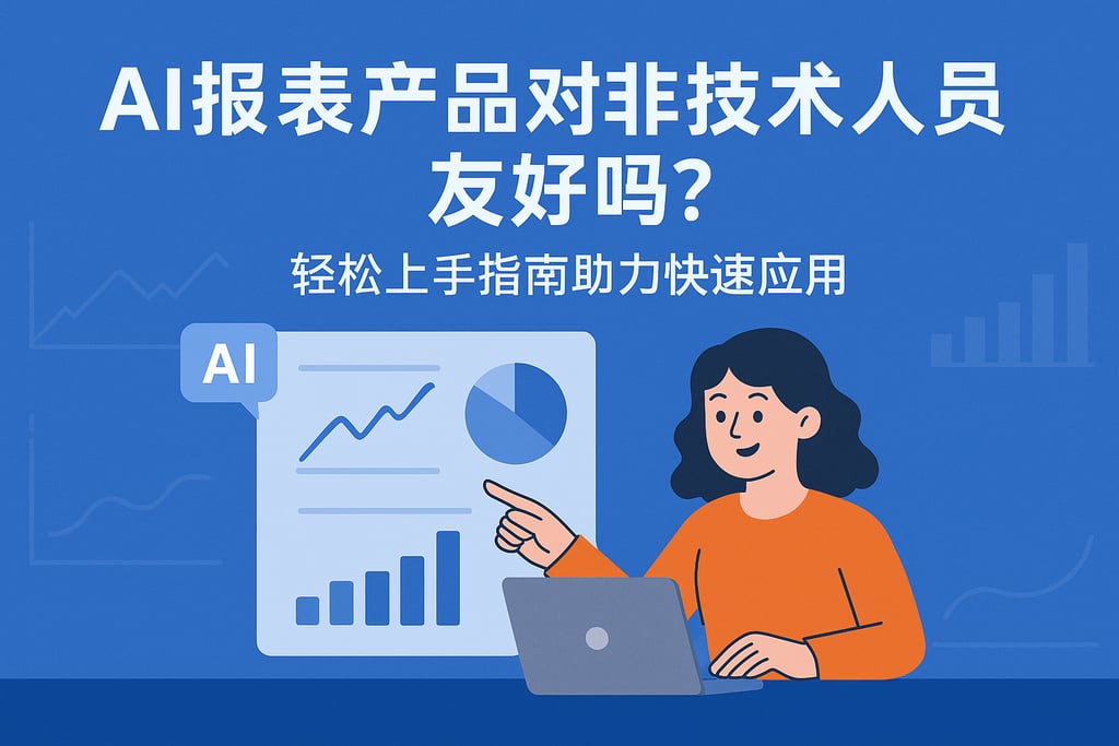 AI报表产品对非技术人员友好吗？轻松上手指南助力快速应用