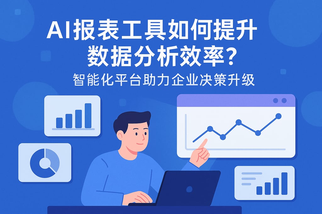 AI报表工具如何提升数据分析效率？智能化平台助力企业决策升级