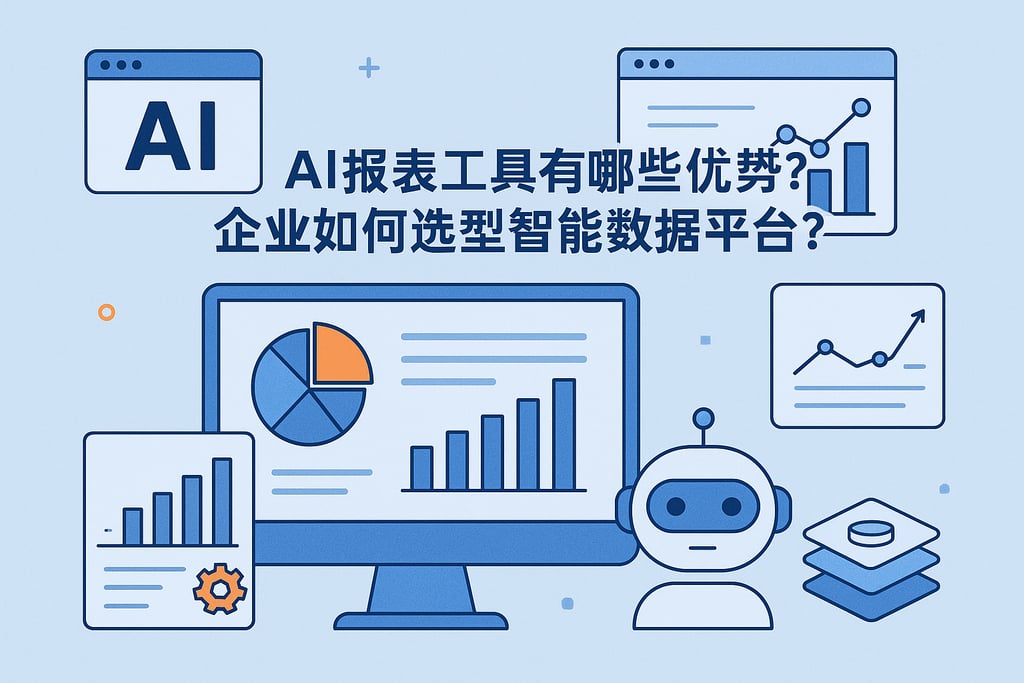 AI报表工具有哪些优势？企业如何选型智能数据平台？