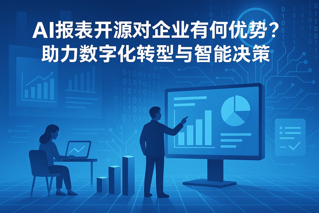 AI报表开源对企业有何优势？助力数字化转型与智能决策