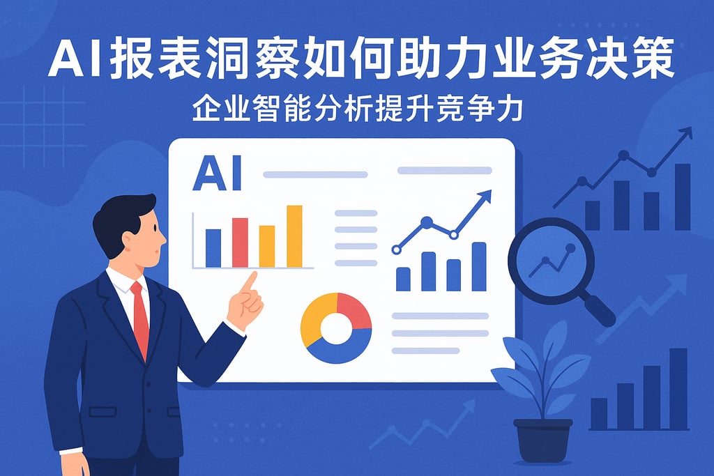 AI报表洞察如何助力业务决策？企业智能分析提升竞争力