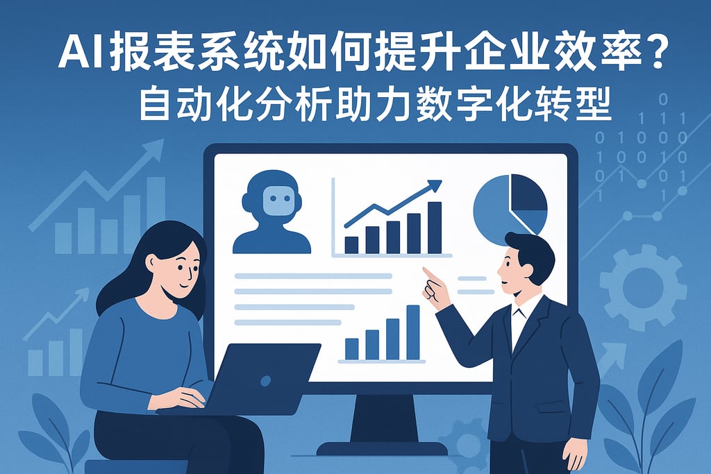AI报表系统如何提升企业效率？自动化分析助力数字化转型