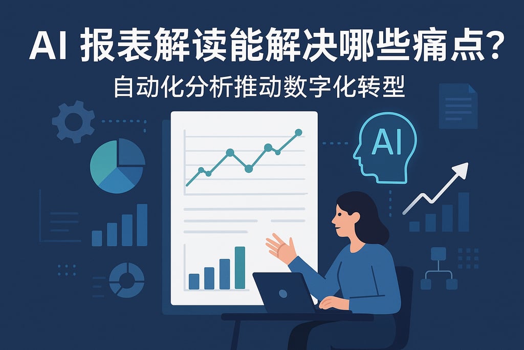 AI报表解读能解决哪些痛点？自动化分析推动数字化转型