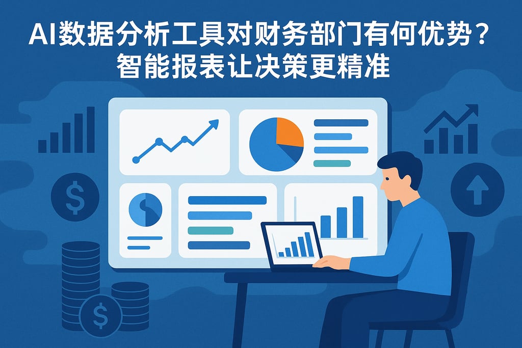 AI数据分析工具对财务部门有何优势？智能报表让决策更精准