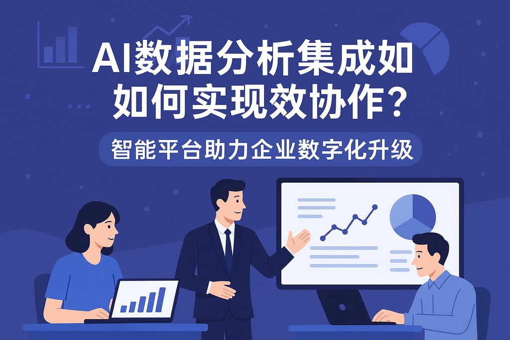 AI数据分析集成如何实现高效协作？智能平台助力企业数字化升级
