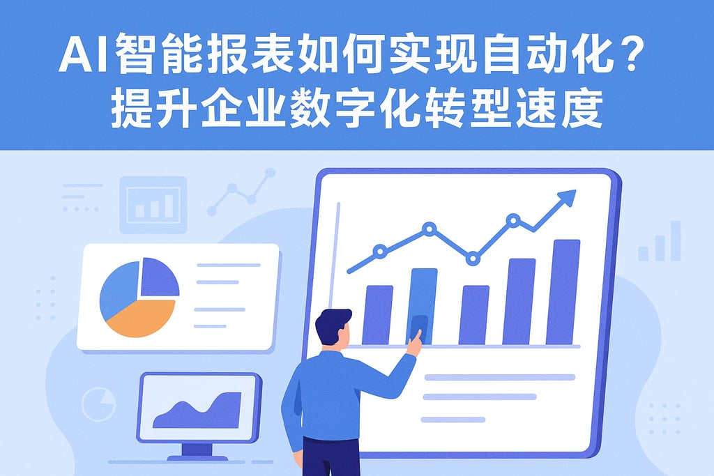 AI智能报表如何实现自动化？提升企业数字化转型速度