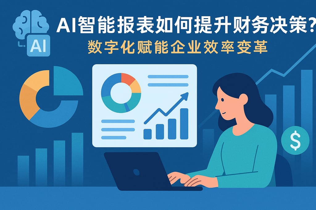AI智能报表如何提升财务决策？数字化赋能企业效率变革