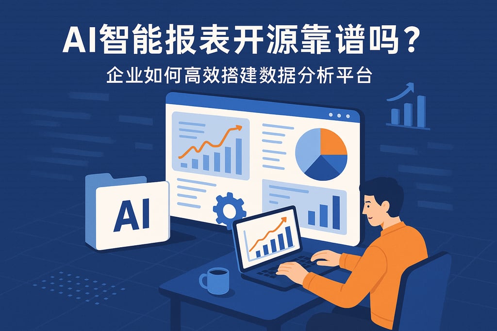 AI智能报表开源靠谱吗？企业如何高效搭建数据分析平台
