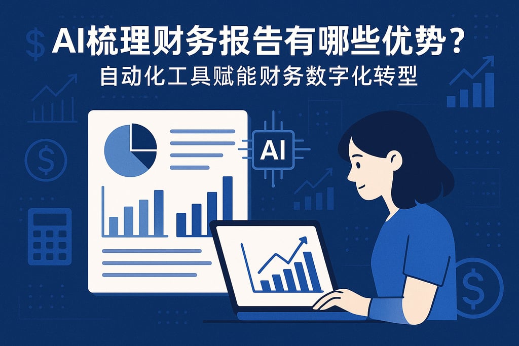 AI梳理财务报告有哪些优势？自动化工具赋能财务数字化转型
