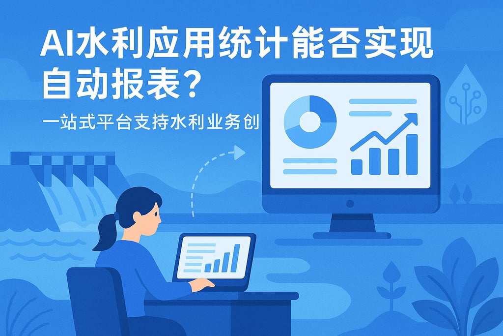 AI水利应用统计能否实现自动报表？一站式平台支持水利业务创新