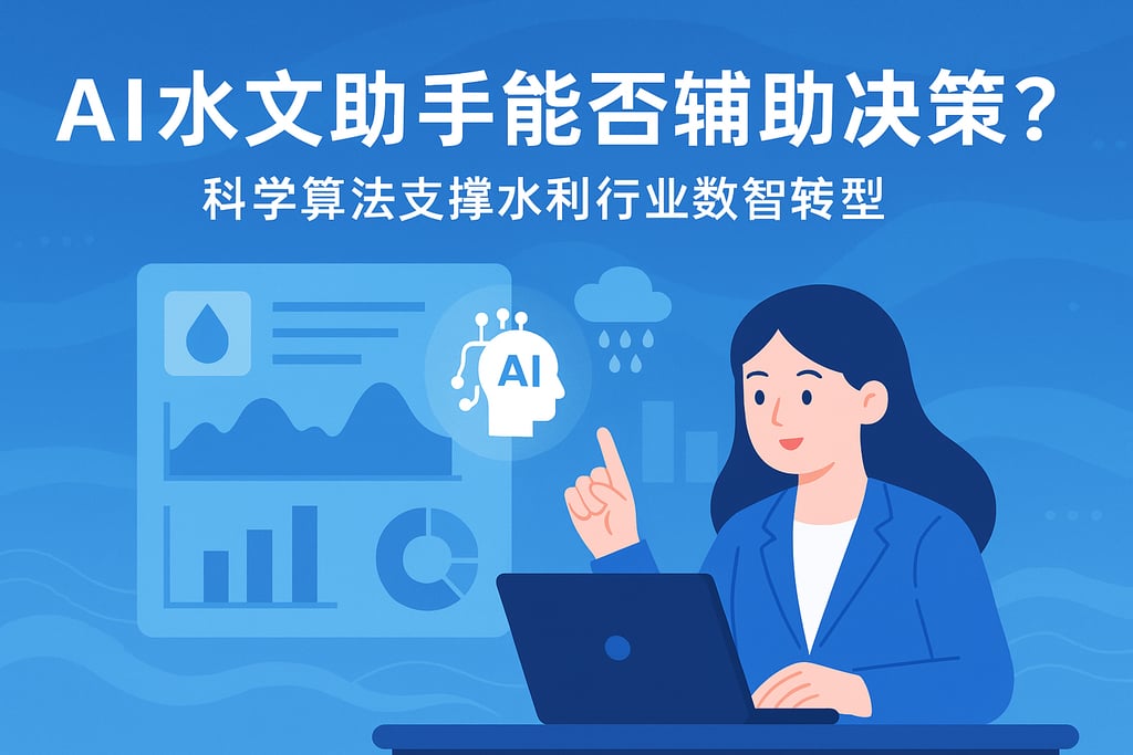 AI水文助手能否辅助决策？科学算法支撑水利行业数智转型