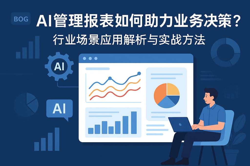 AI管理报表如何助力业务决策？行业场景应用解析与实战方法