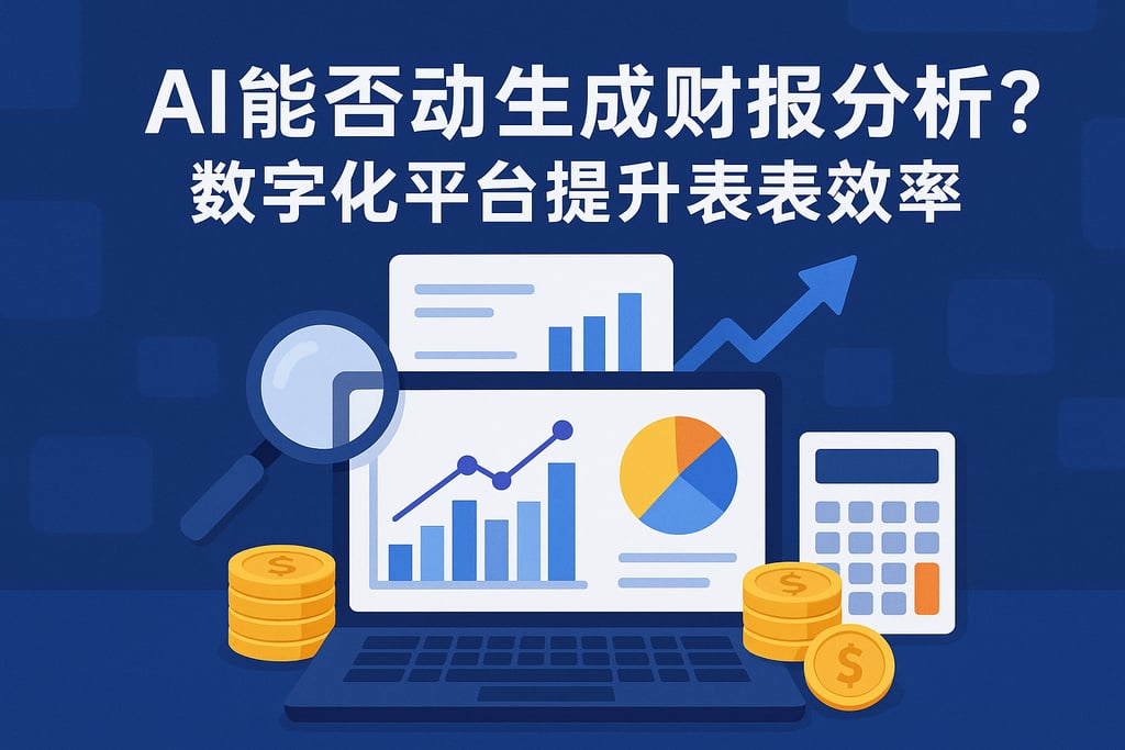 AI能否自动生成财报分析？数字化平台提升报表效率