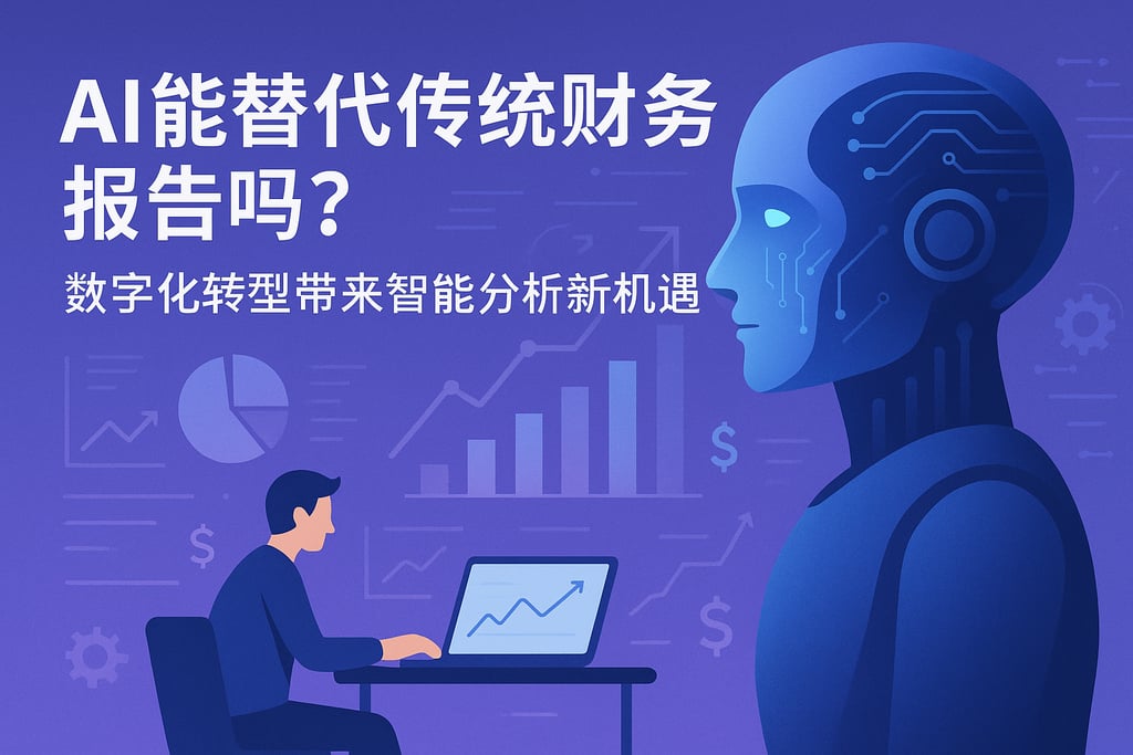 AI能替代传统财务报告吗？数字化转型带来智能分析新机遇