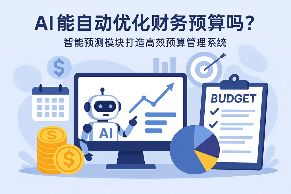 AI能自动优化财务预算吗？智能预测模块打造高效预算管理系统