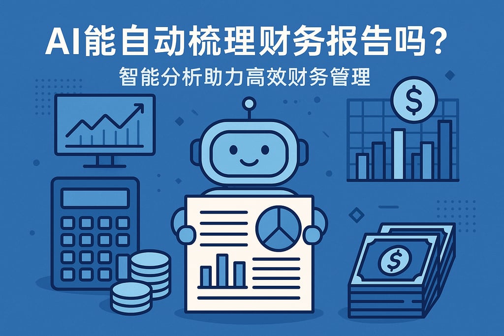 AI能自动梳理财务报告吗？智能分析助力高效财务管理