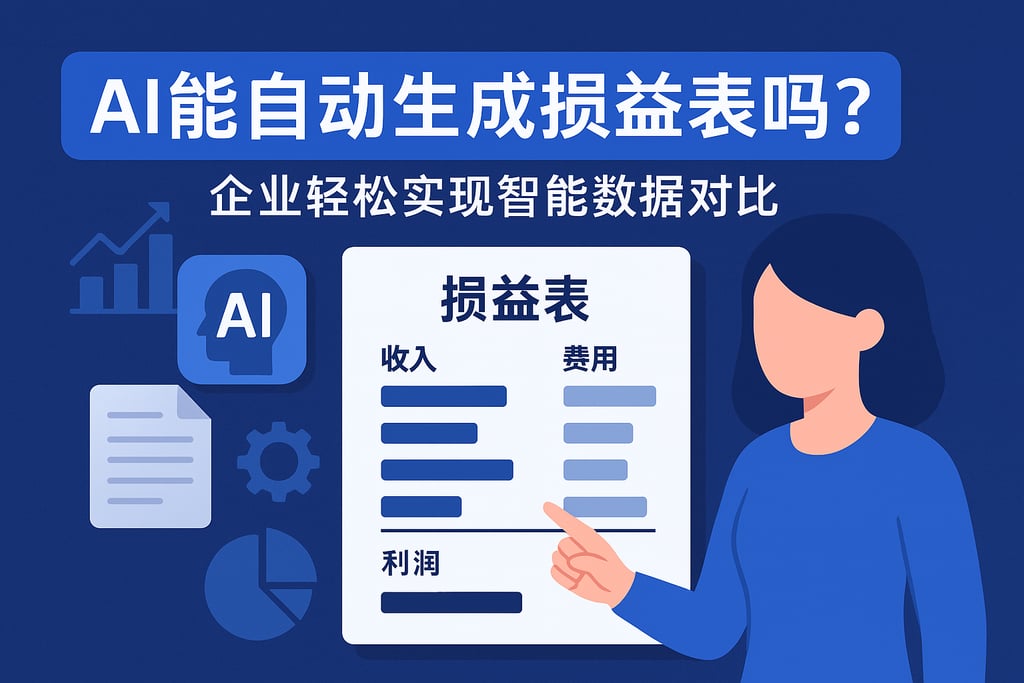 AI能自动生成损益报表吗？企业轻松实现智能数据对比