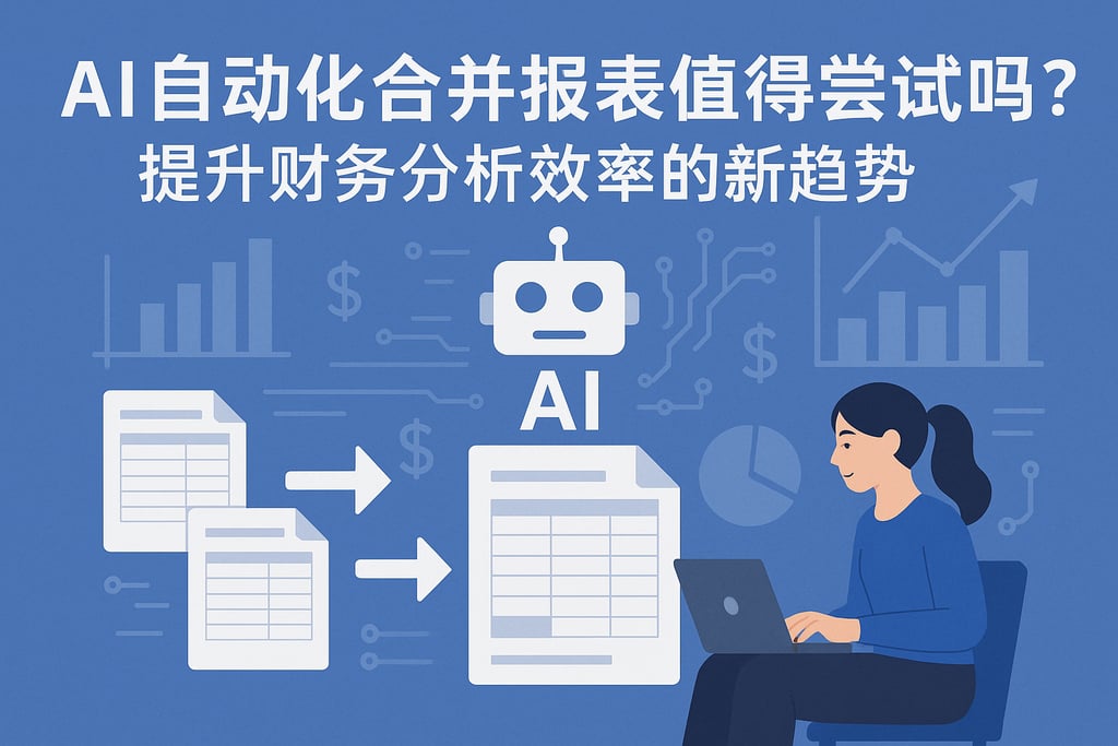 AI自动化合并报表值得尝试吗？提升财务分析效率的新趋势