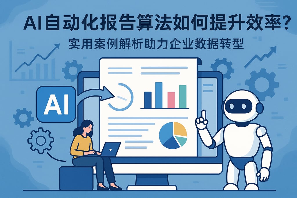 AI自动化报告算法如何提升效率？实用案例解析助力企业数据转型