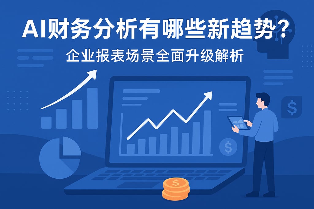 AI财务分析有哪些新趋势？企业报表场景全面升级解析
