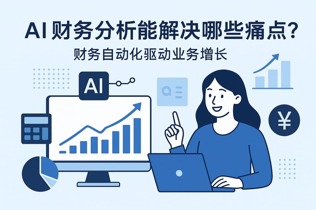 AI财务分析能解决哪些痛点？财务自动化驱动业务增长