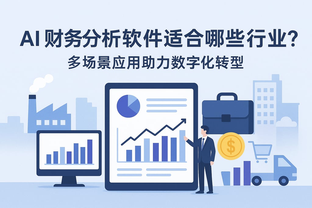 AI财务分析软件适合哪些行业？多场景应用助力数字化转型