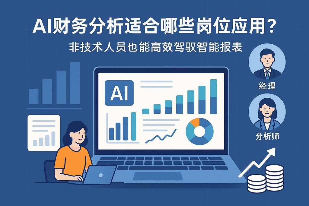 AI财务分析适合哪些岗位应用？非技术人员也能高效驾驭智能报表