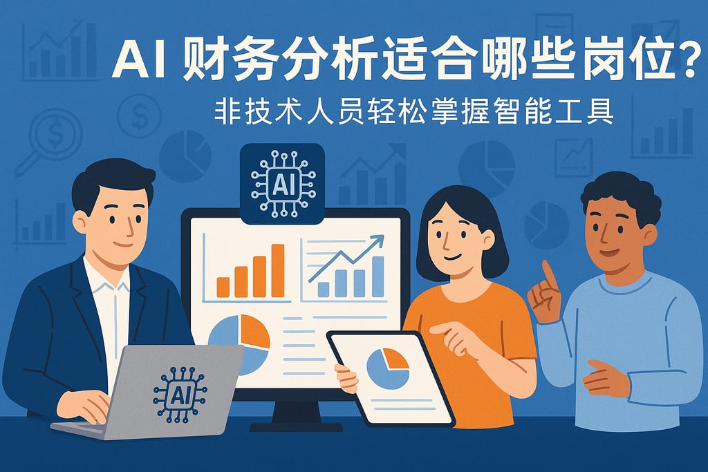 AI财务分析适合哪些岗位？非技术人员轻松掌握智能工具