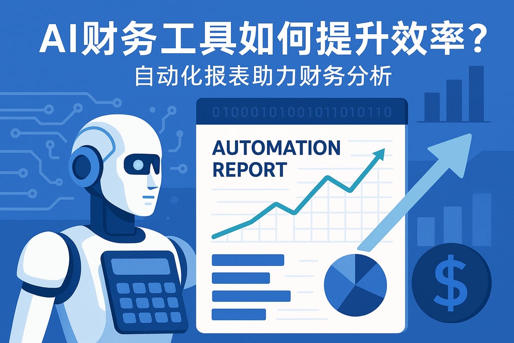 AI财务工具如何提升效率？自动化报表助力财务分析