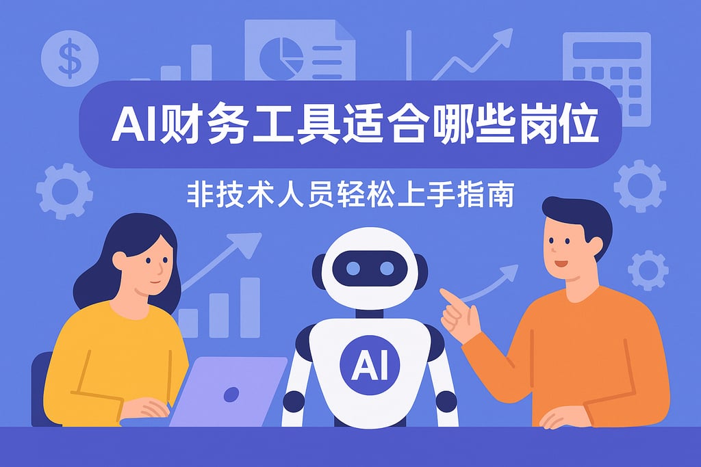AI财务工具适合哪些岗位？非技术人员轻松上手指南