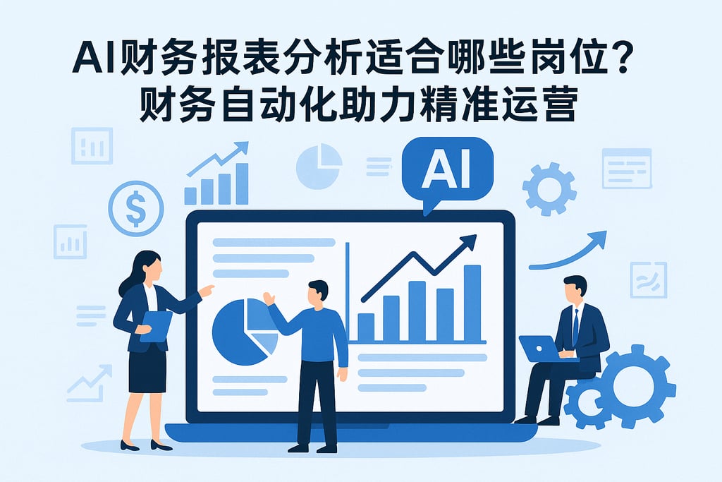 AI财务报表分析适合哪些岗位？财务自动化助力精准运营
