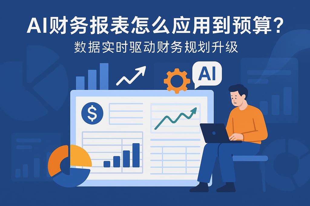 AI财务报表怎么应用到预算？数据实时驱动财务规划升级