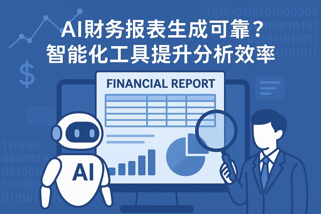 AI财务报表生成可靠吗？智能化工具提升分析效率
