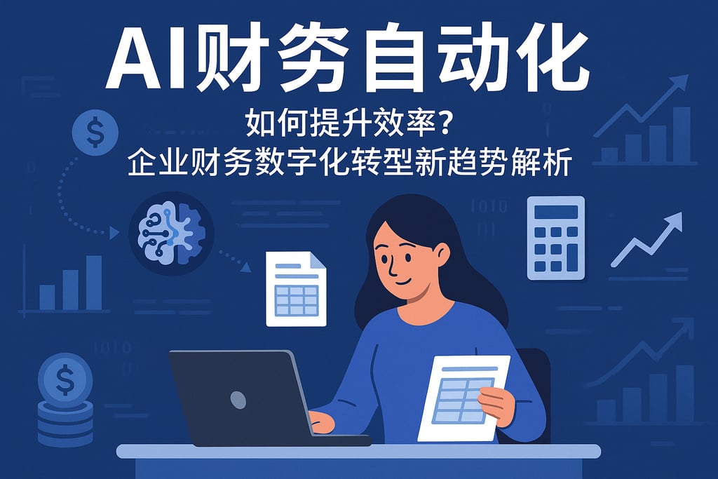 AI财务自动化如何提升效率？企业财务数字化转型新趋势解析