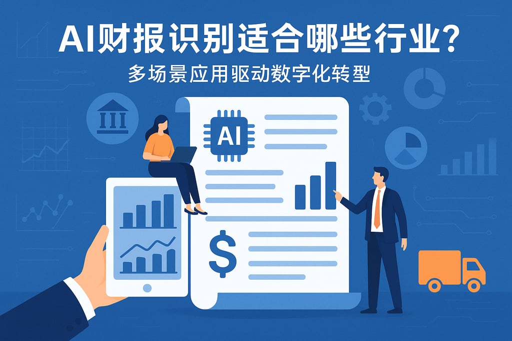 AI财报识别适合哪些行业？多场景应用驱动数字化转型